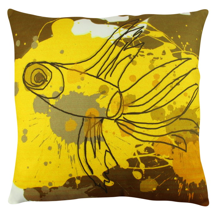 Aberto Design Cojín Multicolor 43 x 43 cm Aberto Design Cojín Multicolor 43 x 43 cm